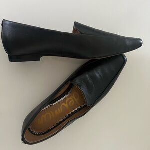 Sam Edelman Black Leather Loafers